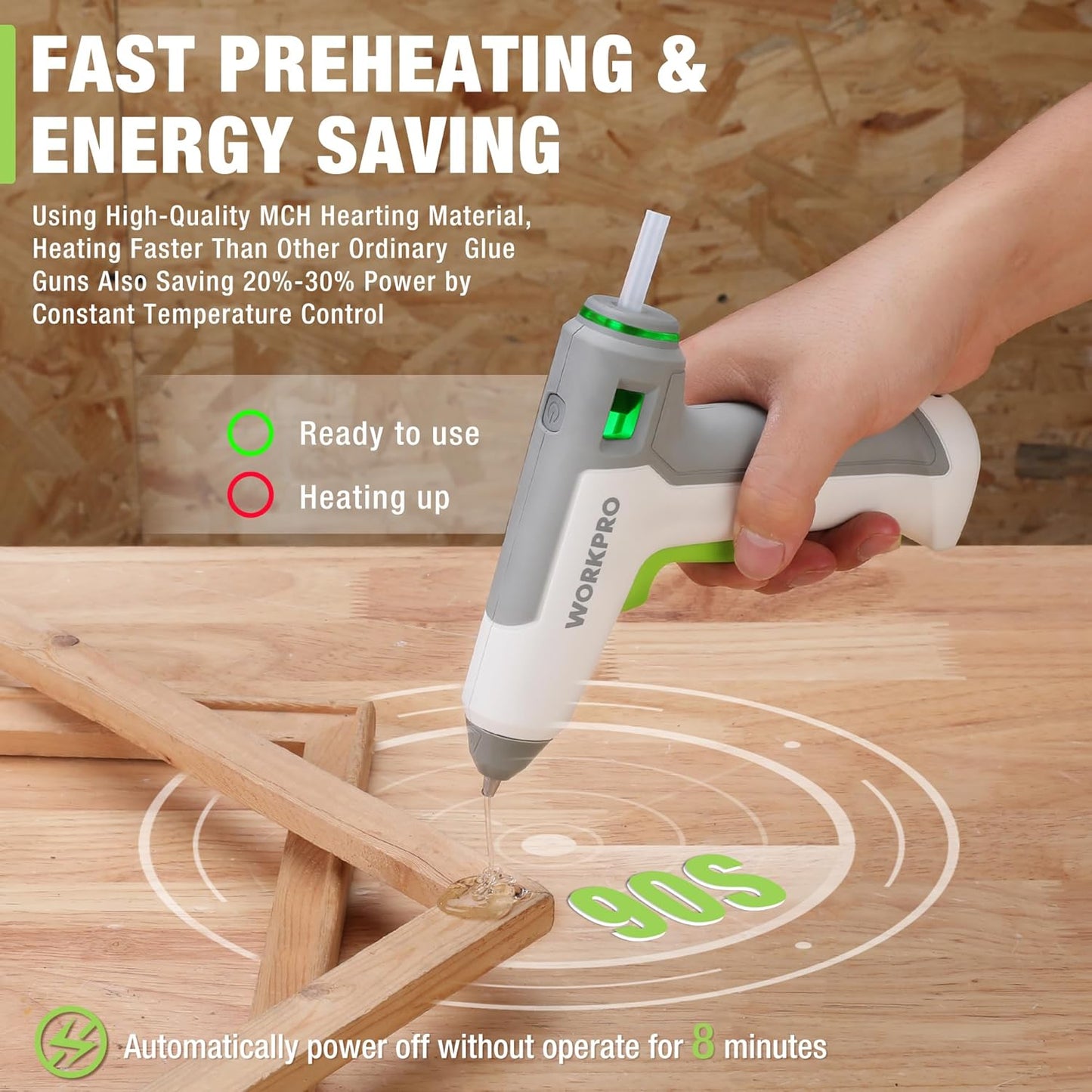 ASIAKASPALAUTUS - DIY Kuumaliimapistooli