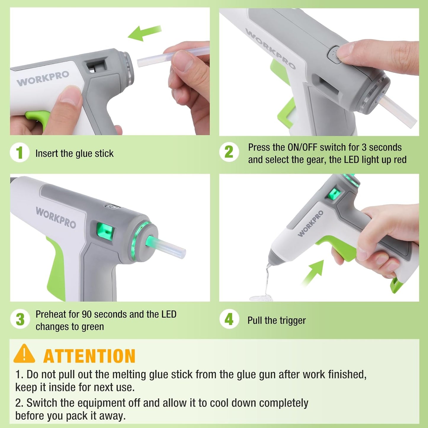 ASIAKASPALAUTUS - DIY Kuumaliimapistooli