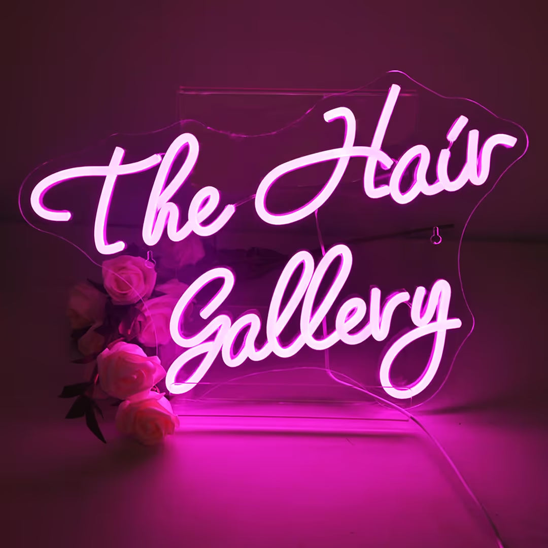 ASIAKASPALAUTUS - Neon-kyltti