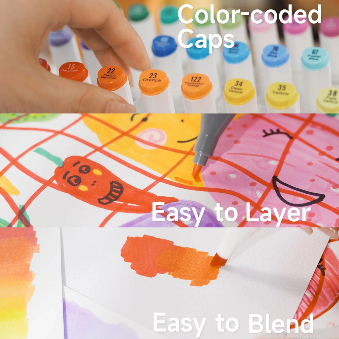 ASIAKASPALAUTUS - DIY Art Markers -tussit 88 kpl