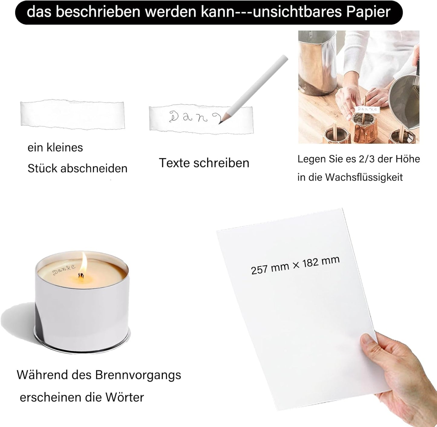 ASIAKASPALAUTUS - DIY Kynttilöiden valmistussetti