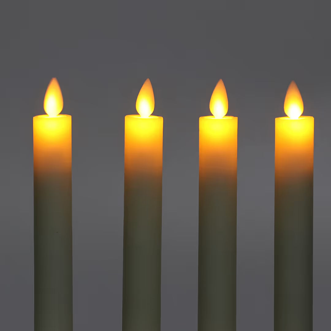 ASIAKASPALAUTUS - LED-kynttilät 4 kpl