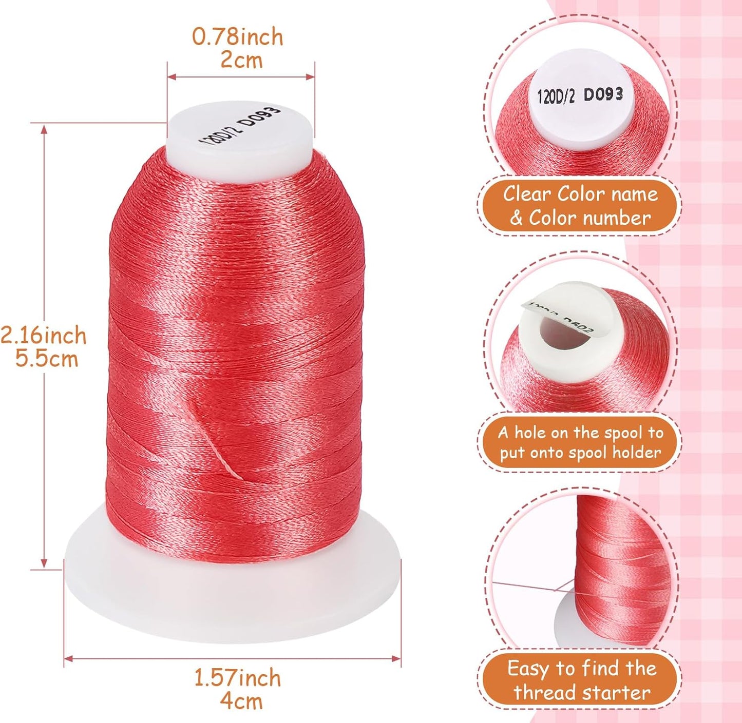 ASIAKASPALAUTUS - DIY Ompelulangat 40 rll