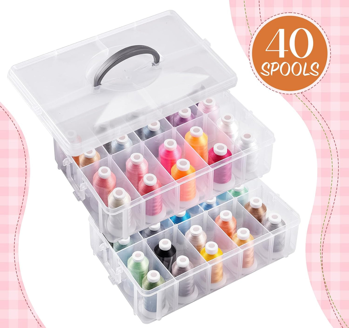 ASIAKASPALAUTUS - DIY Ompelulangat 40 rll