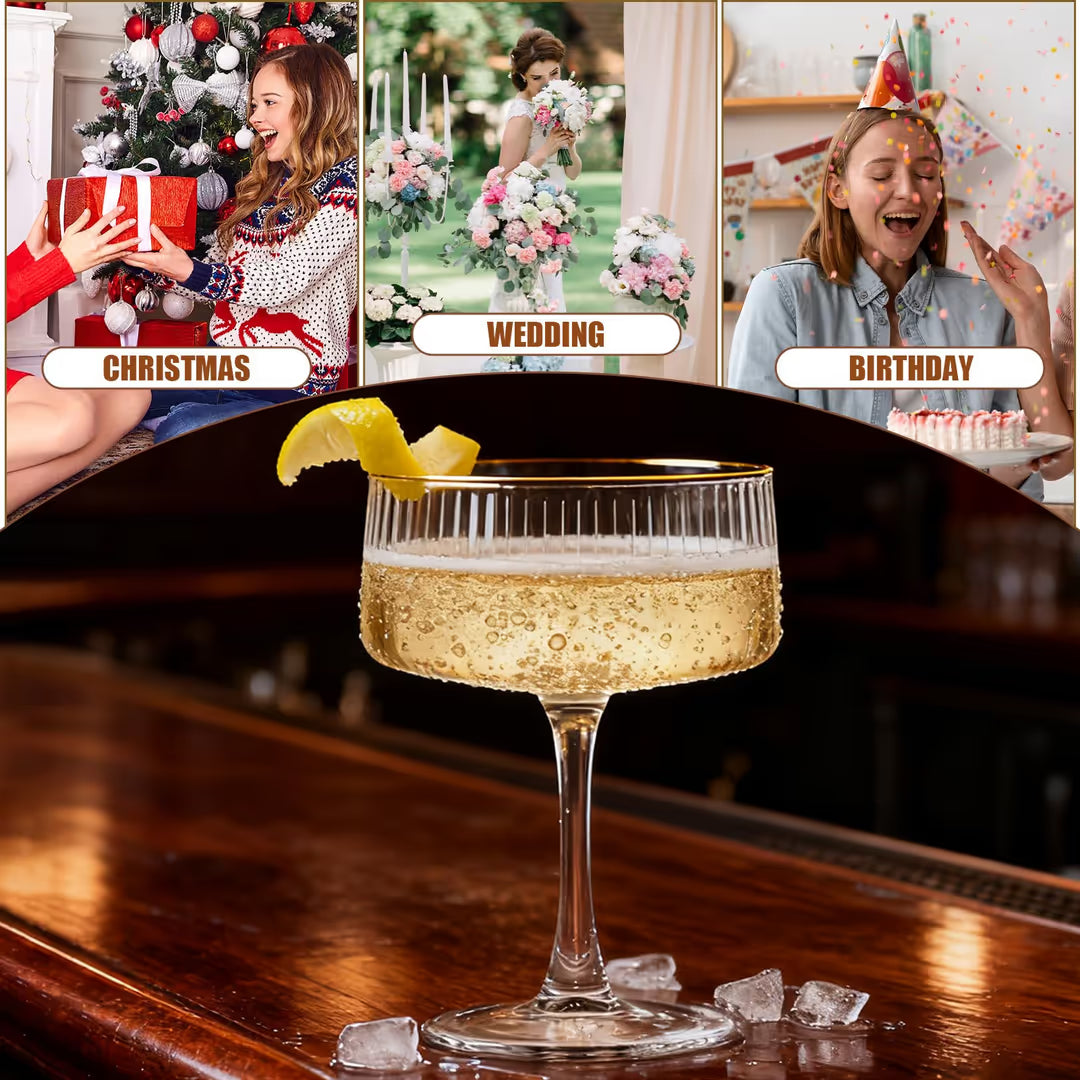 ASIAKASPALAUTUS - Cocktail-lasit 4 kpl