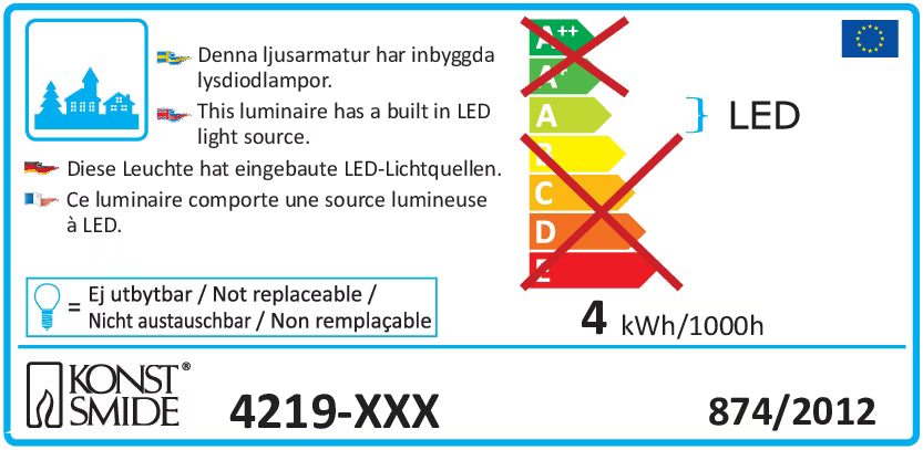 ASIAKASPALAUTUS - LED-koriste (musiikilla)