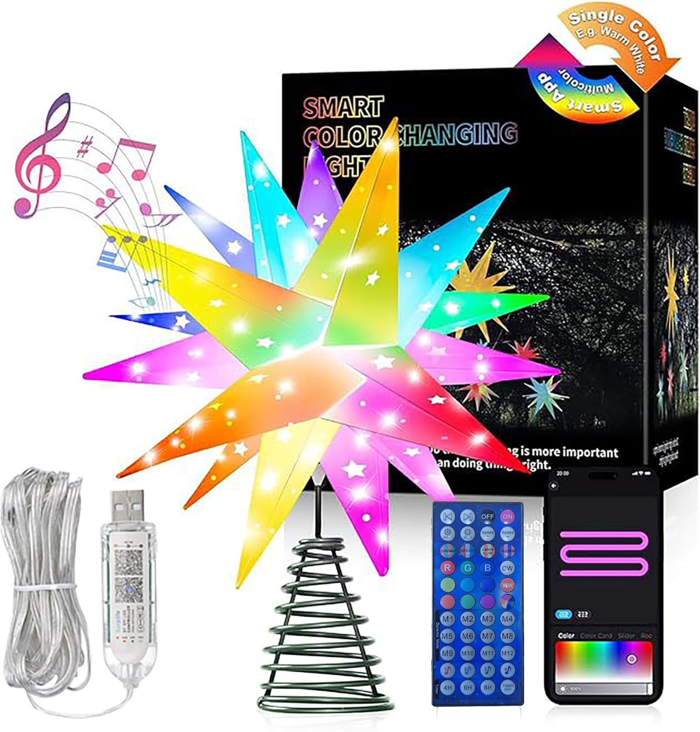 ASIAKASPALAUTUS - LED-tähti