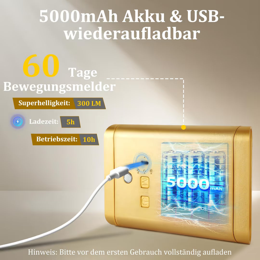 ASIAKASPALAUTUS - LED-valot 2 kpl (ladattavat)