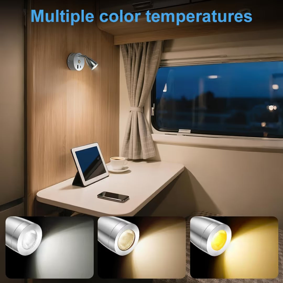 ASIAKASPALAUTUS - LED-valaisin 2 kpl (12 V)