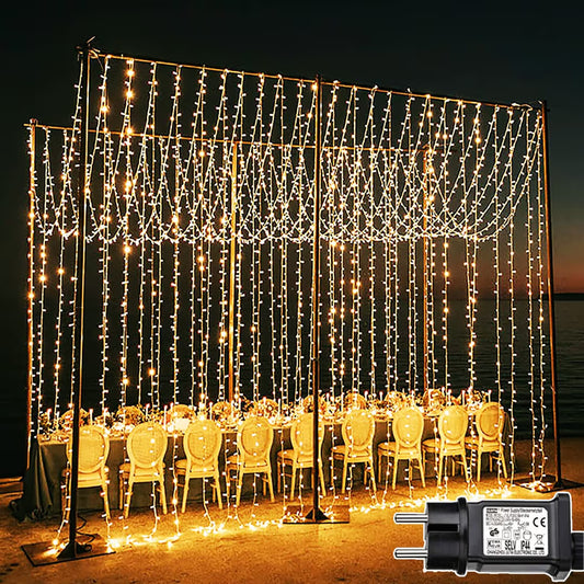 ASIAKASPALAUTUS - LED-valoverho 3x6 m