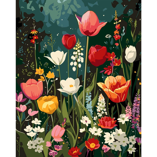 UUSI - Maalaa numeroiden mukaan 40x50 cm