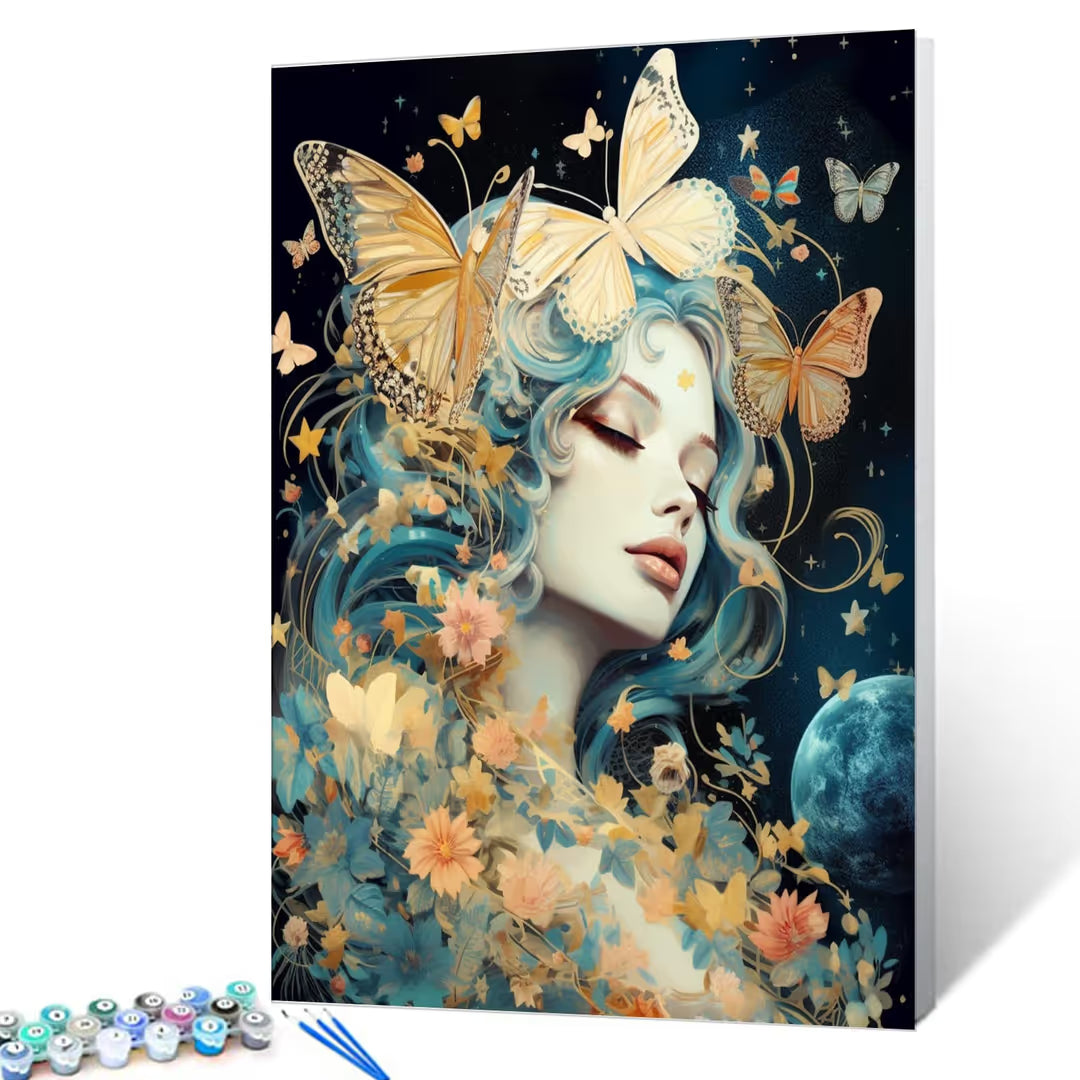 UUSI - Maalaa numeroiden mukaan 40x50 cm