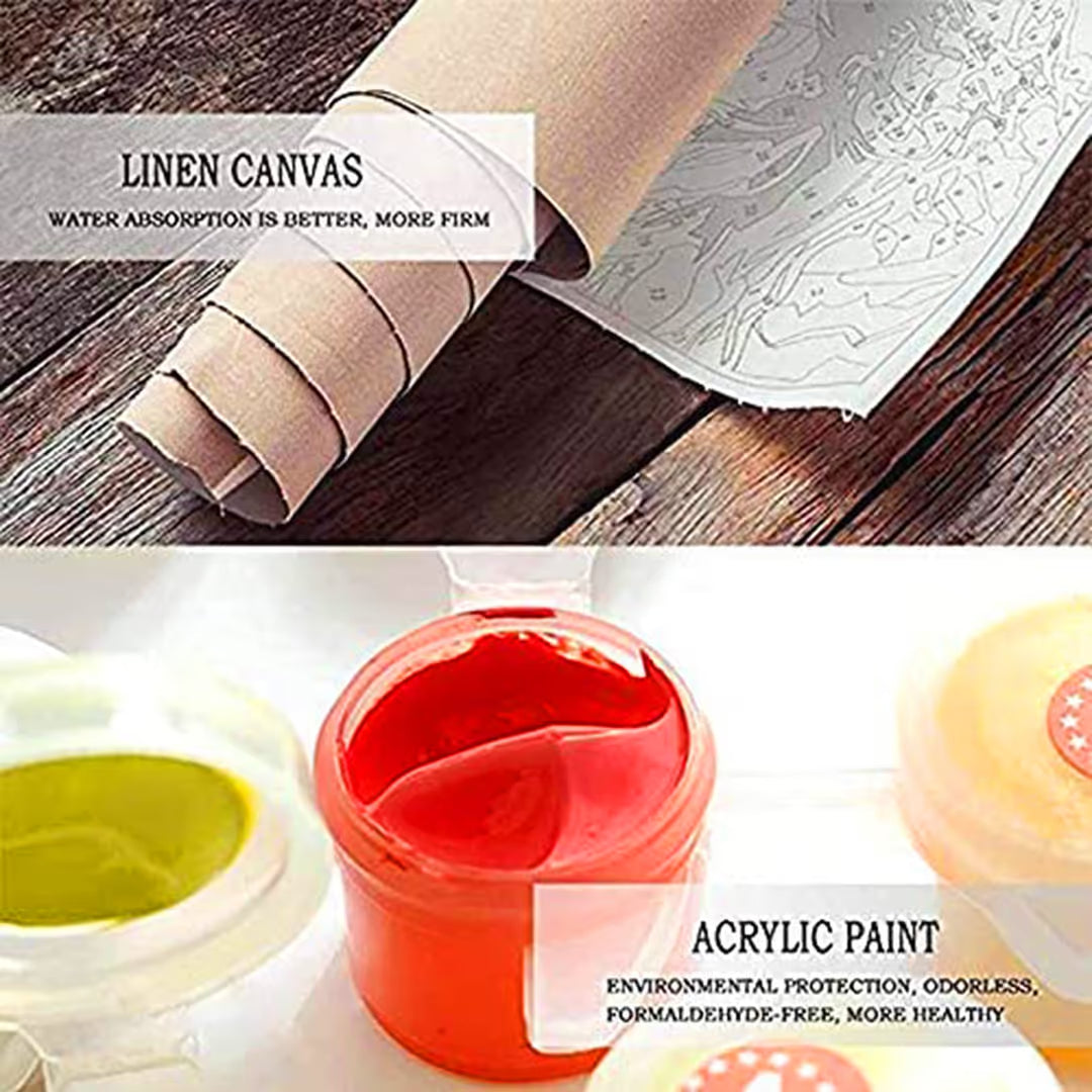 UUSI - Maalaa numeroiden mukaan 40x50 cm