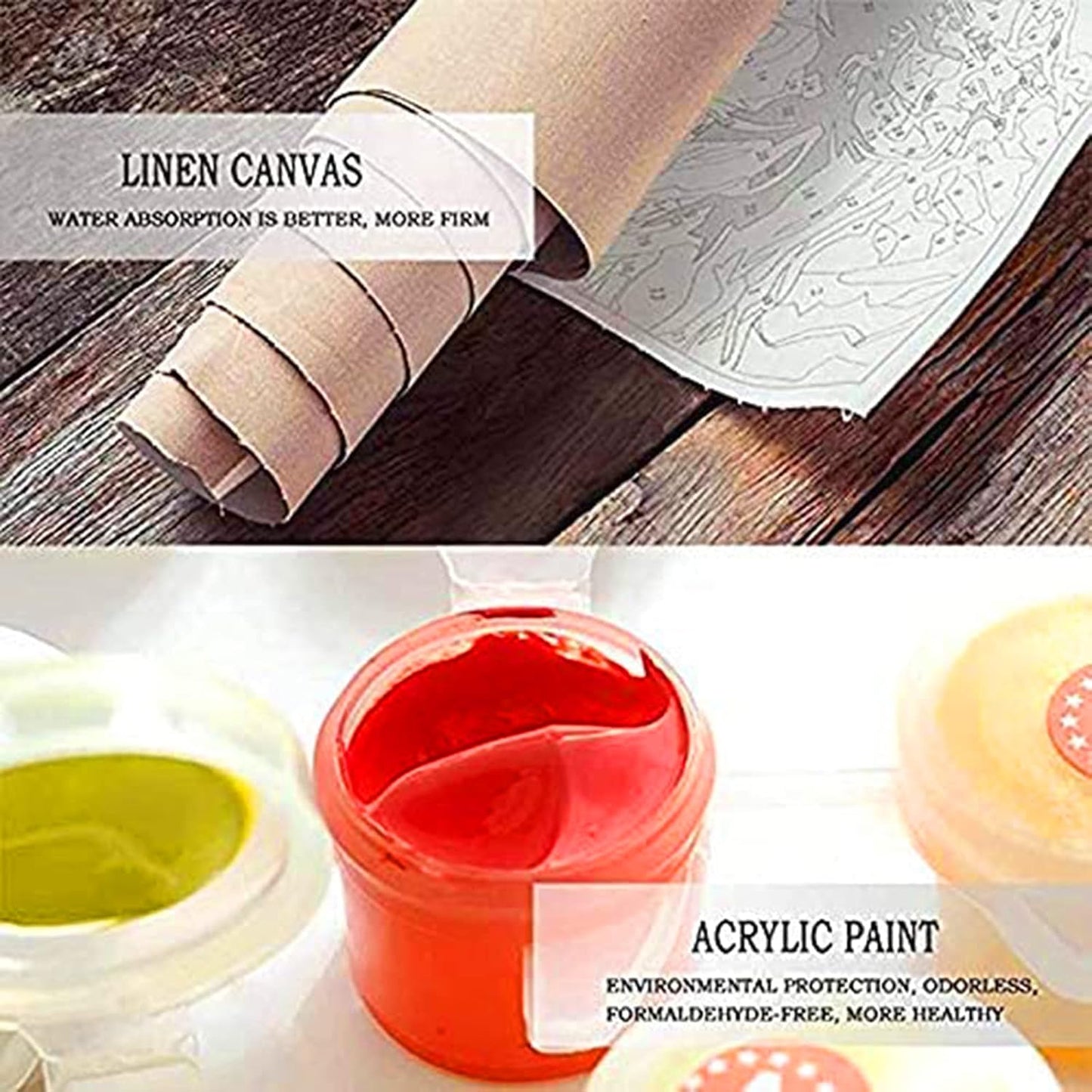 UUSI - Maalaa numeroiden mukaan 30x40 cm