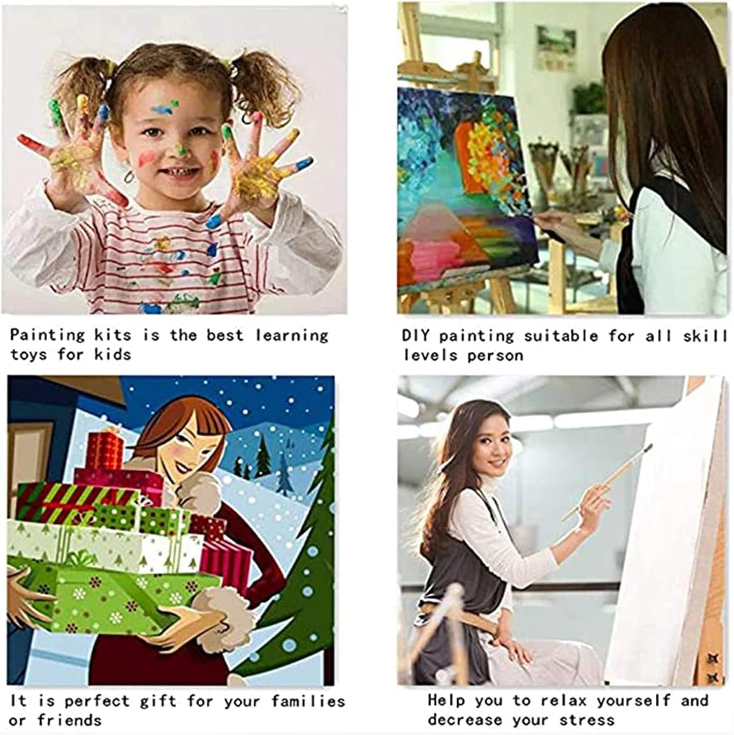 UUSI - Maalaa numeroiden mukaan 30x40 cm