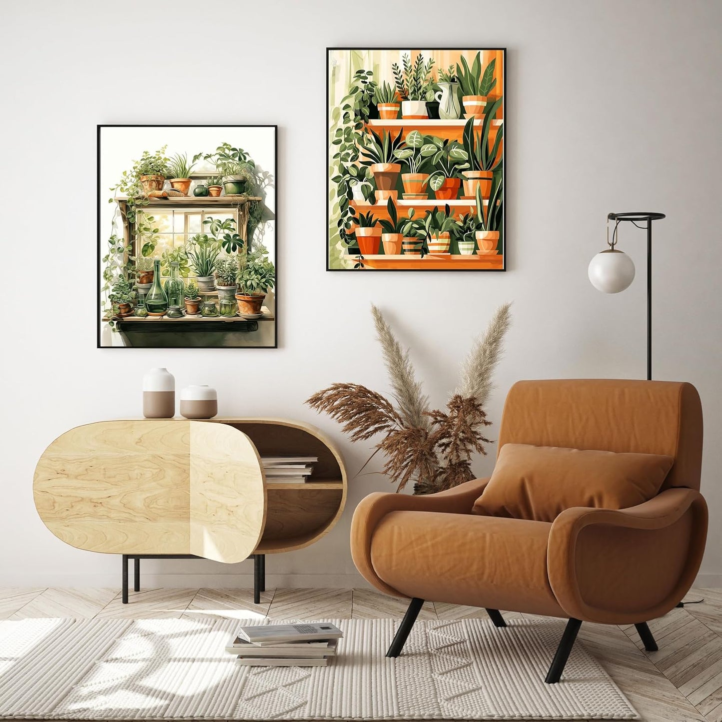 UUSI - Maalaa numeroiden mukaan 40x50 cm (4 kpl)