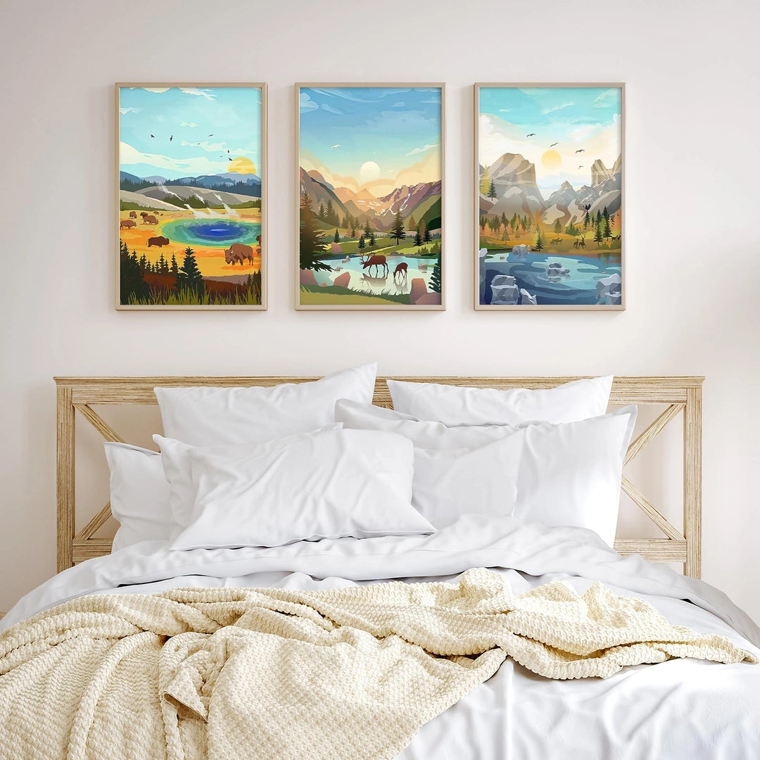 UUSI - Maalaa numeroiden mukaan 3 kpl