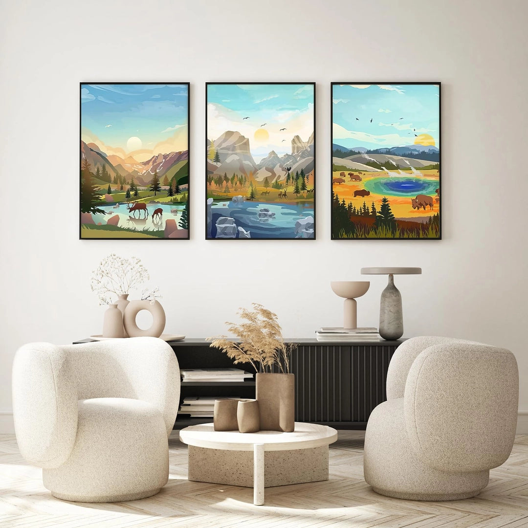 UUSI - Maalaa numeroiden mukaan 3 kpl