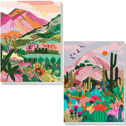 UUSI - Maalaa numeroiden mukaan 2 kpl