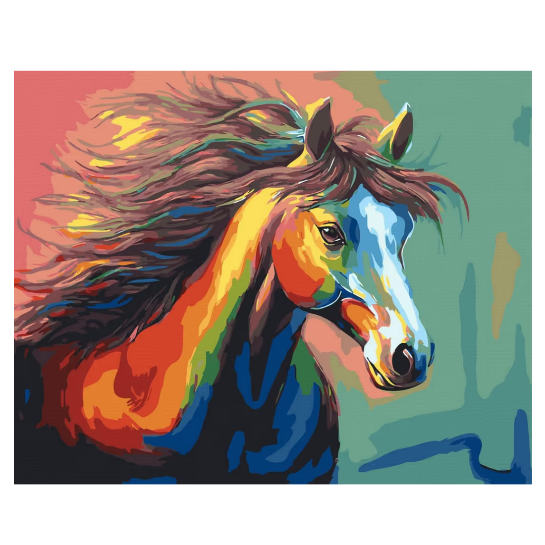 UUSI - Maalaa numeroiden mukaan 40x50 cm