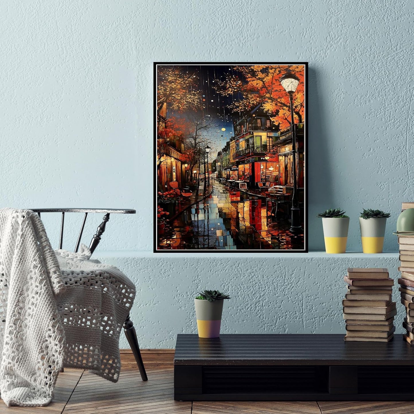 UUSI - Maalaa numeroiden mukaan 40x50 cm (2 kpl)
