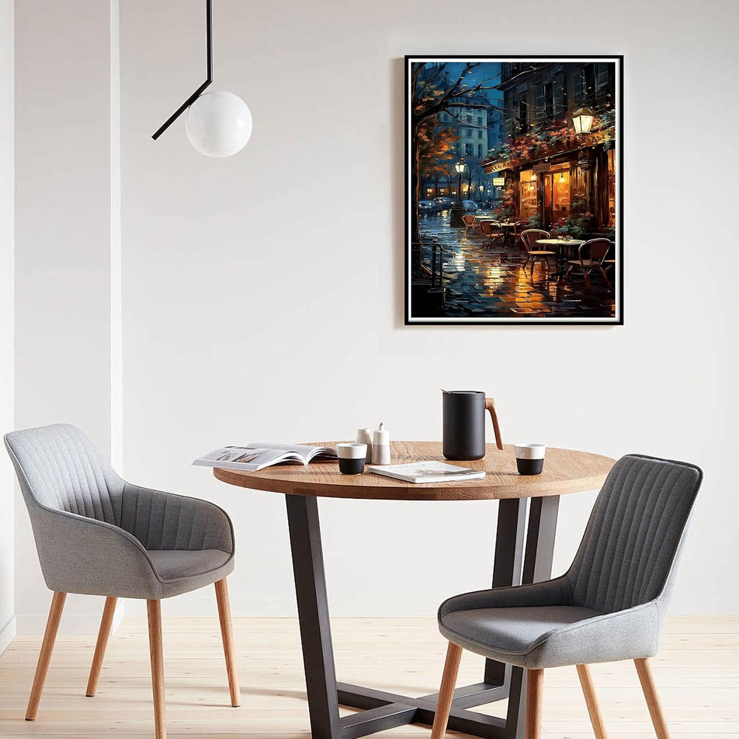 UUSI - Maalaa numeroiden mukaan 40x50 cm (2 kpl)