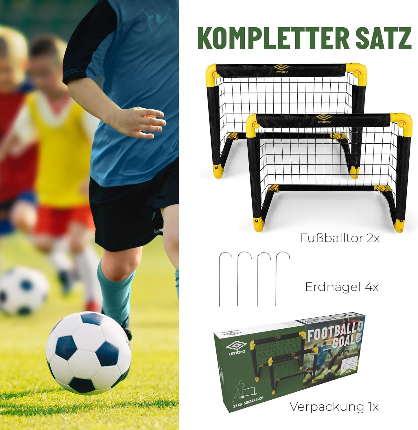 ASIAKASPALAUTUS - Jalkapallomaalit Umbro