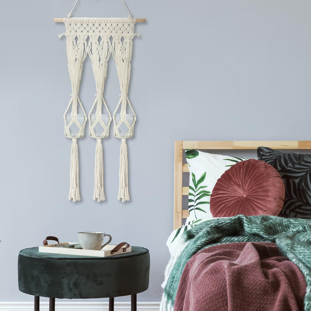 ASIAKASPALAUTUS - Makrameekoriste