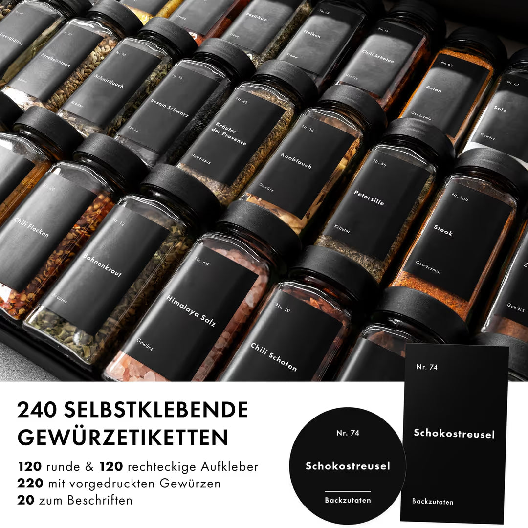 ASIAKASPALAUTUS - Maustepurkit 24 kpl