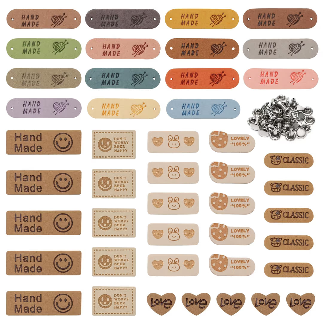 UUSI - DIY Neulemerkit 45 kpl