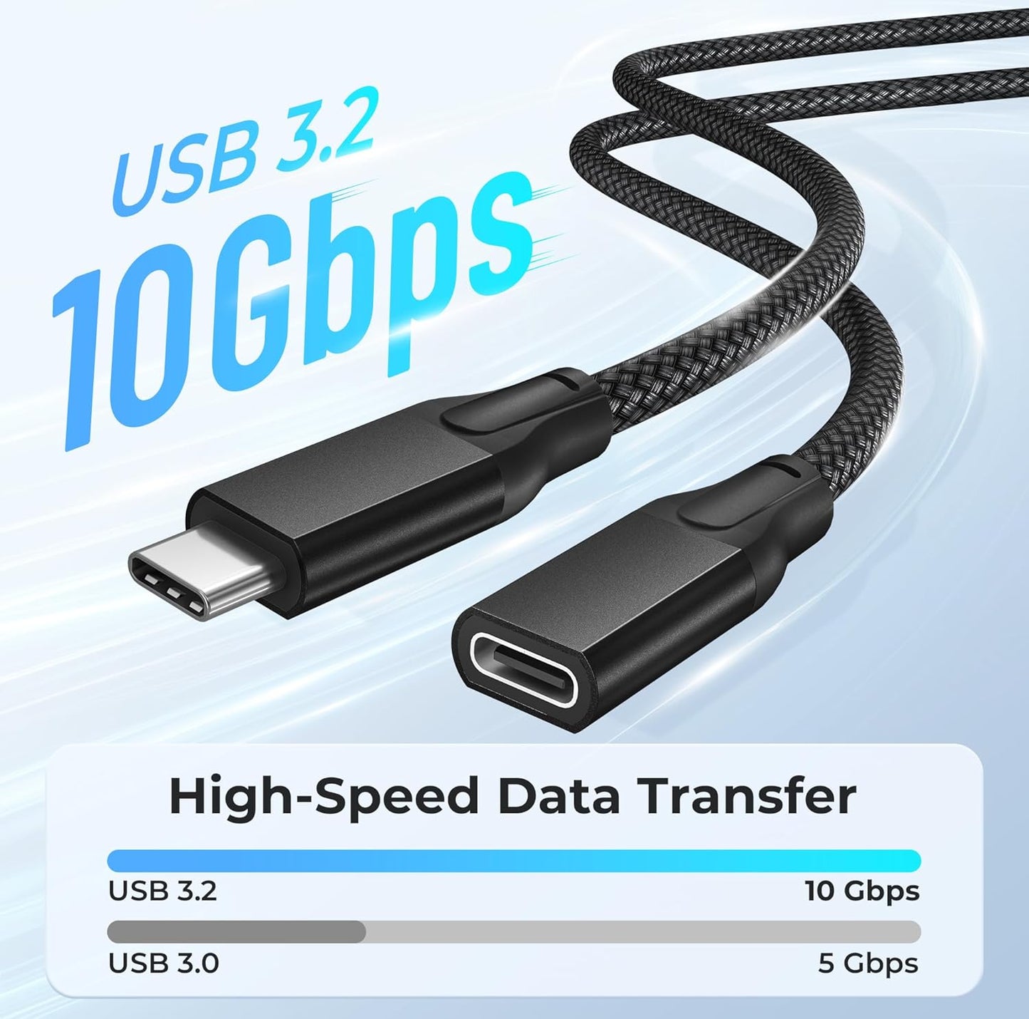 ASIAKASPALAUTUS - Jatkojohto USB-C 2 m