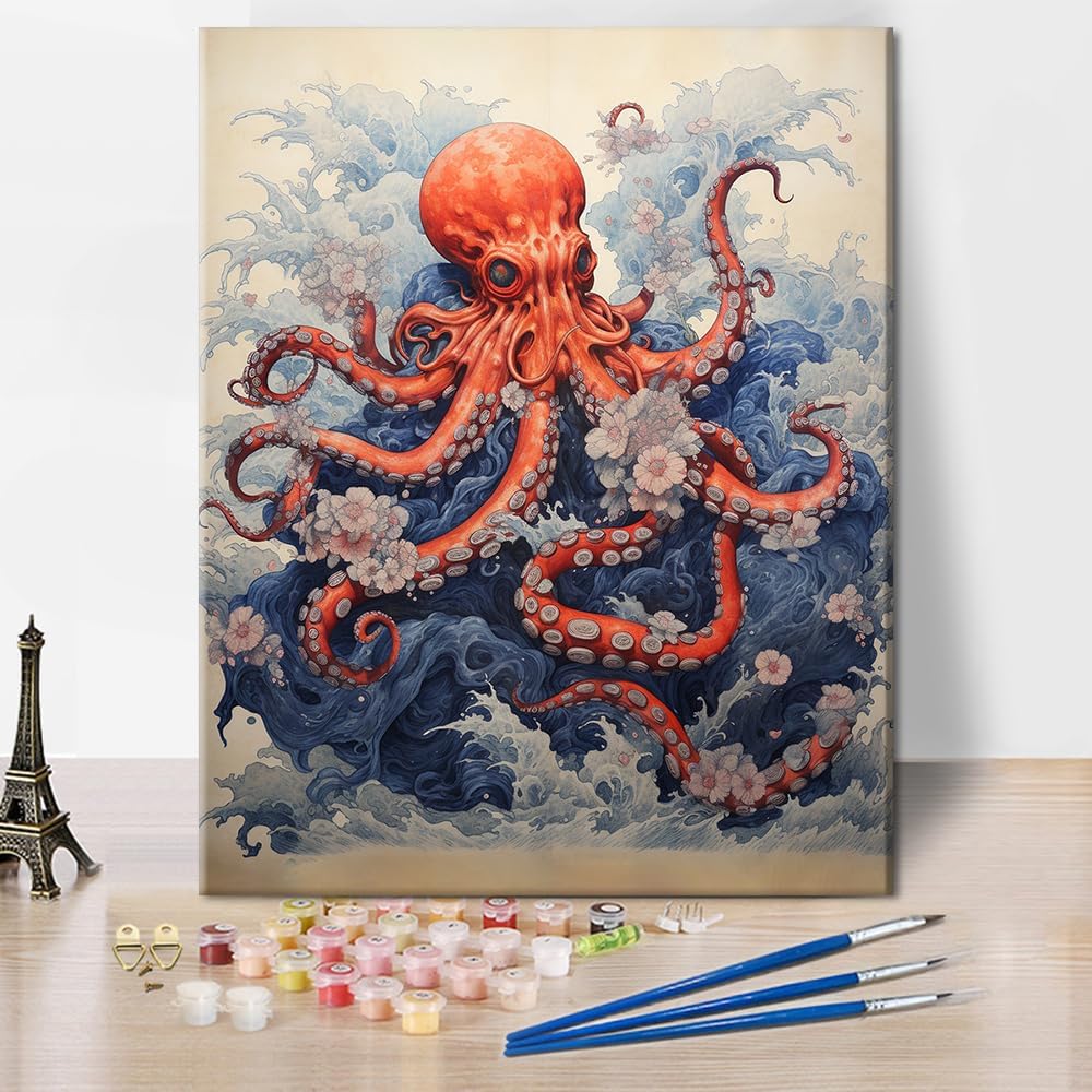 UUSI - Maalaa numeroiden mukaan 40x50 cm