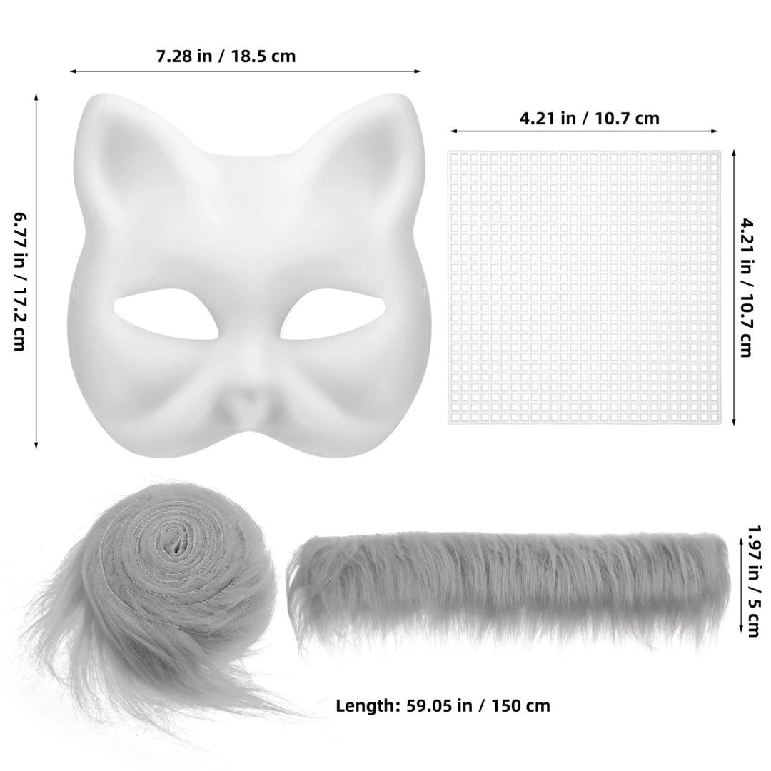 ASIAKASPALAUTUS - DIY Kissa-naamarit