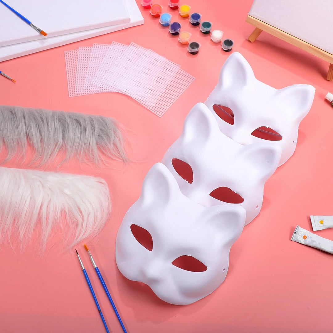 ASIAKASPALAUTUS - DIY Kissa-naamarit