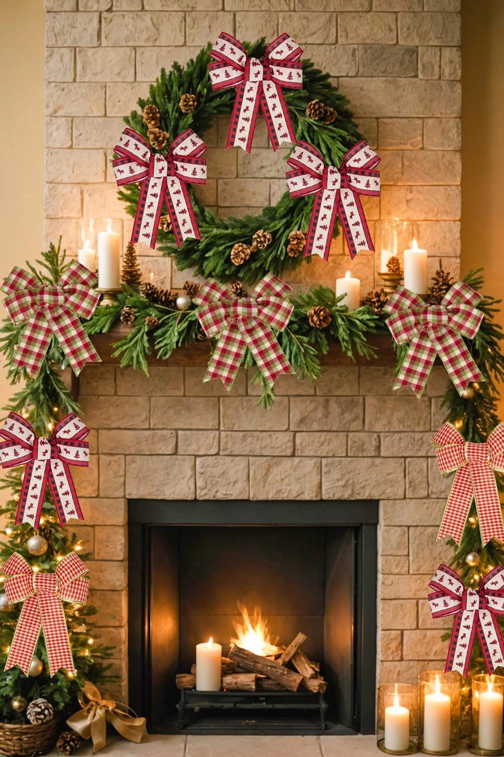 UUSI - DIY Joulunauhat 6 rll