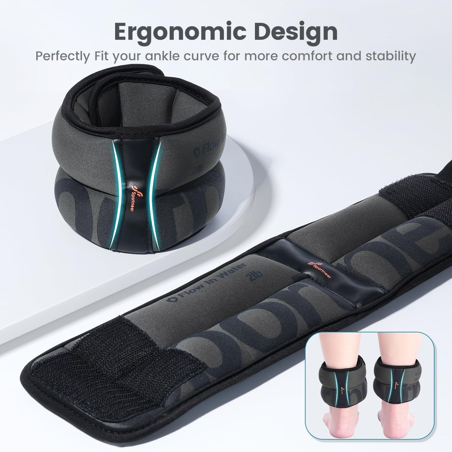 ASIAKASPALAUTUS - Nilkka-/rannepainot (1.8 kg)