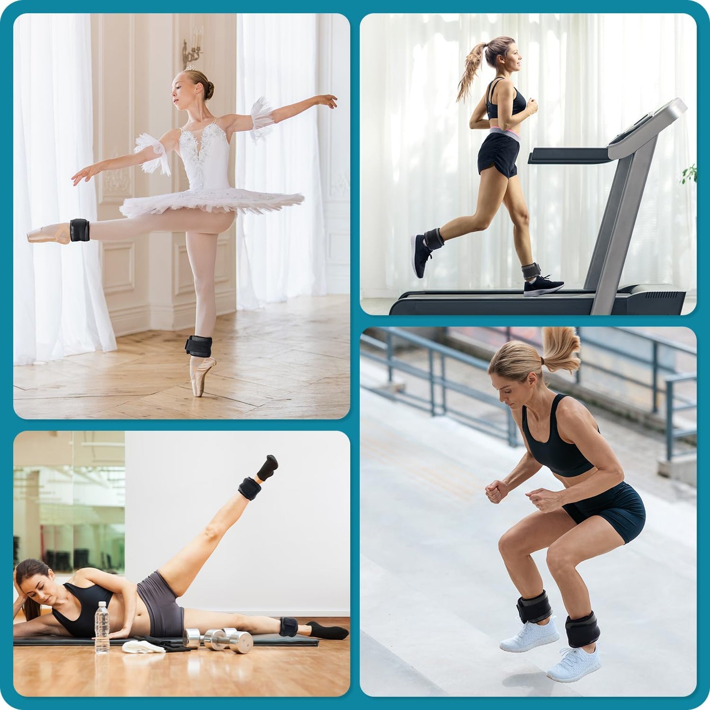 ASIAKASPALAUTUS - Nilkka-/rannepainot (1.8 kg)