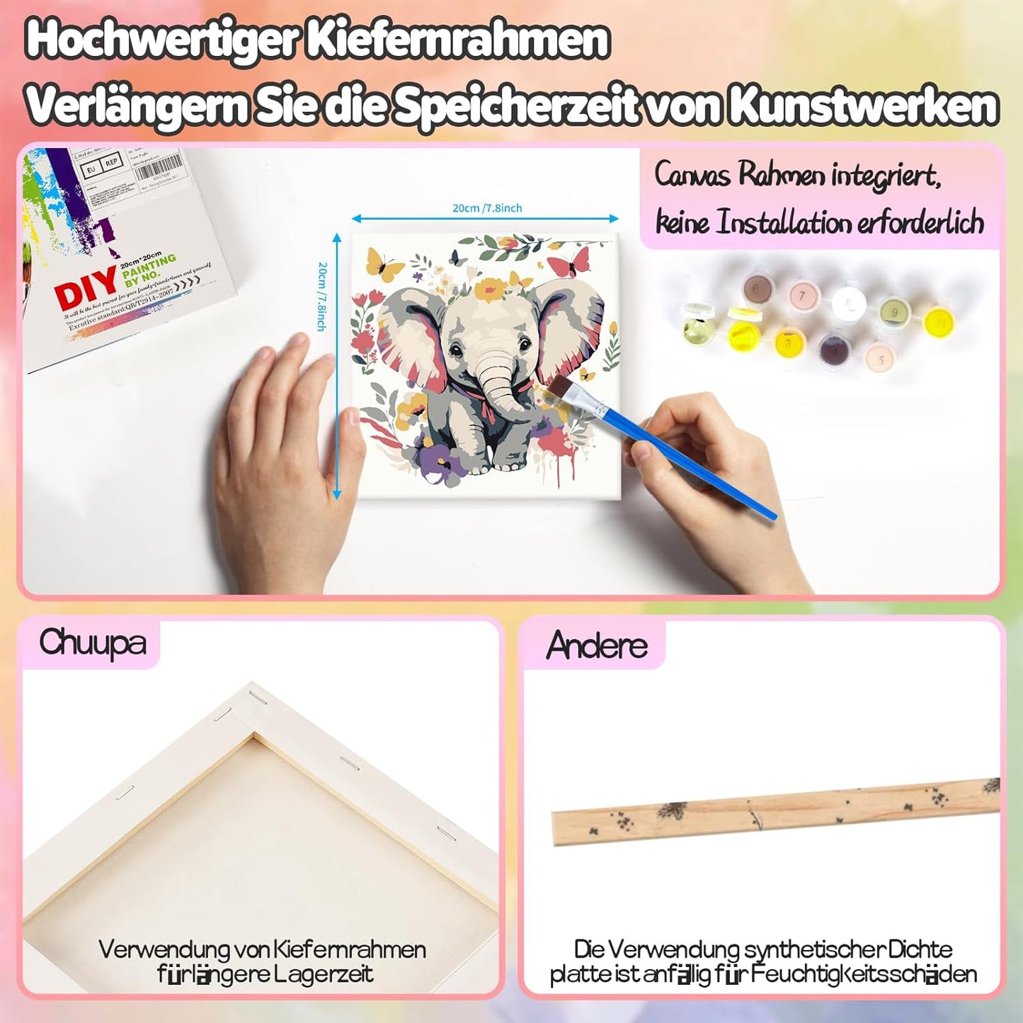 UUSI - Lasten maalaussetti