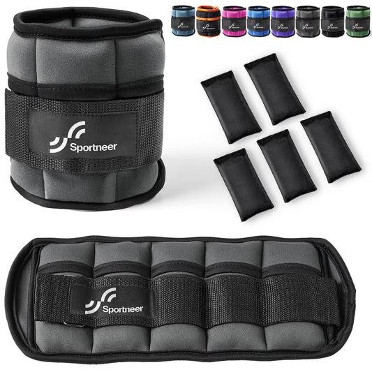 ASIAKASPALAUTUS - Nilkka-/rannepainot (0.45-1.6 kg)