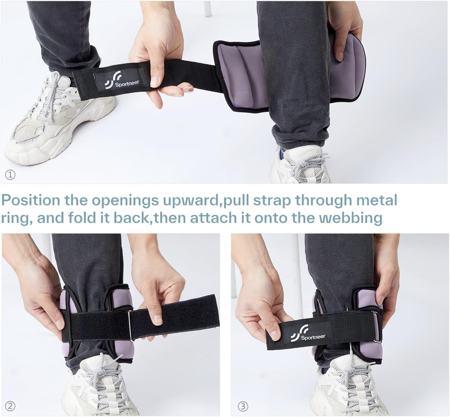 ASIAKASPALAUTUS - Nilkka-/rannepainot 0.5-2.2 kg