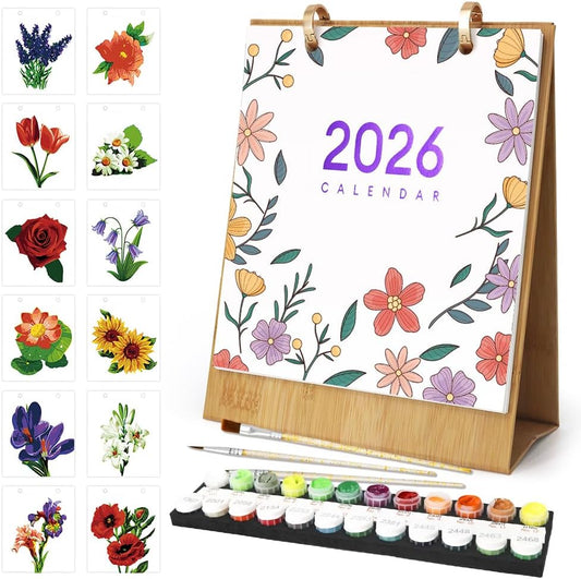 UUSI - Maalaa numeroiden mukaan -kalenteri