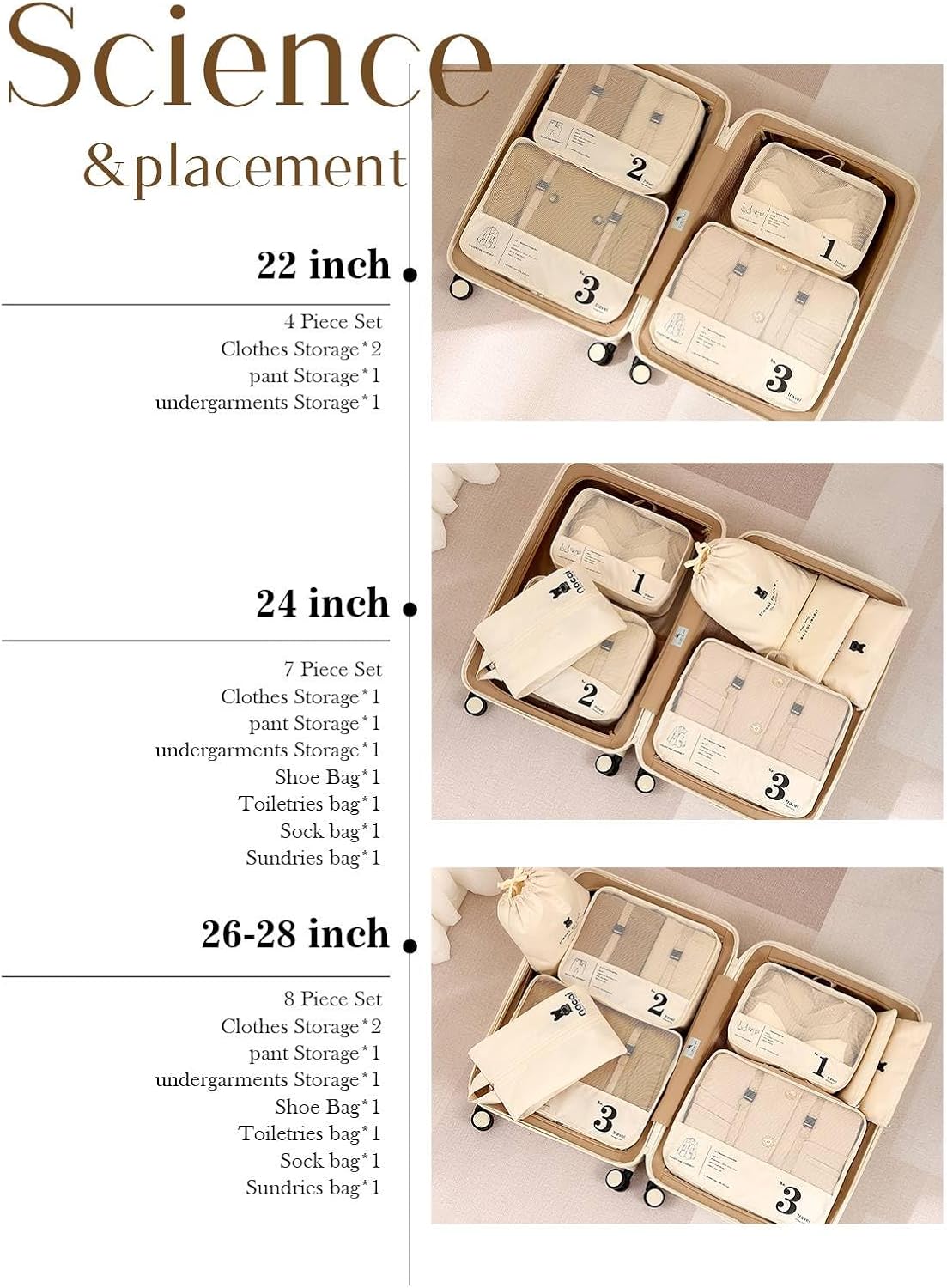 ASIAKASPALAUTUS - Pakkauspussit 8 kpl