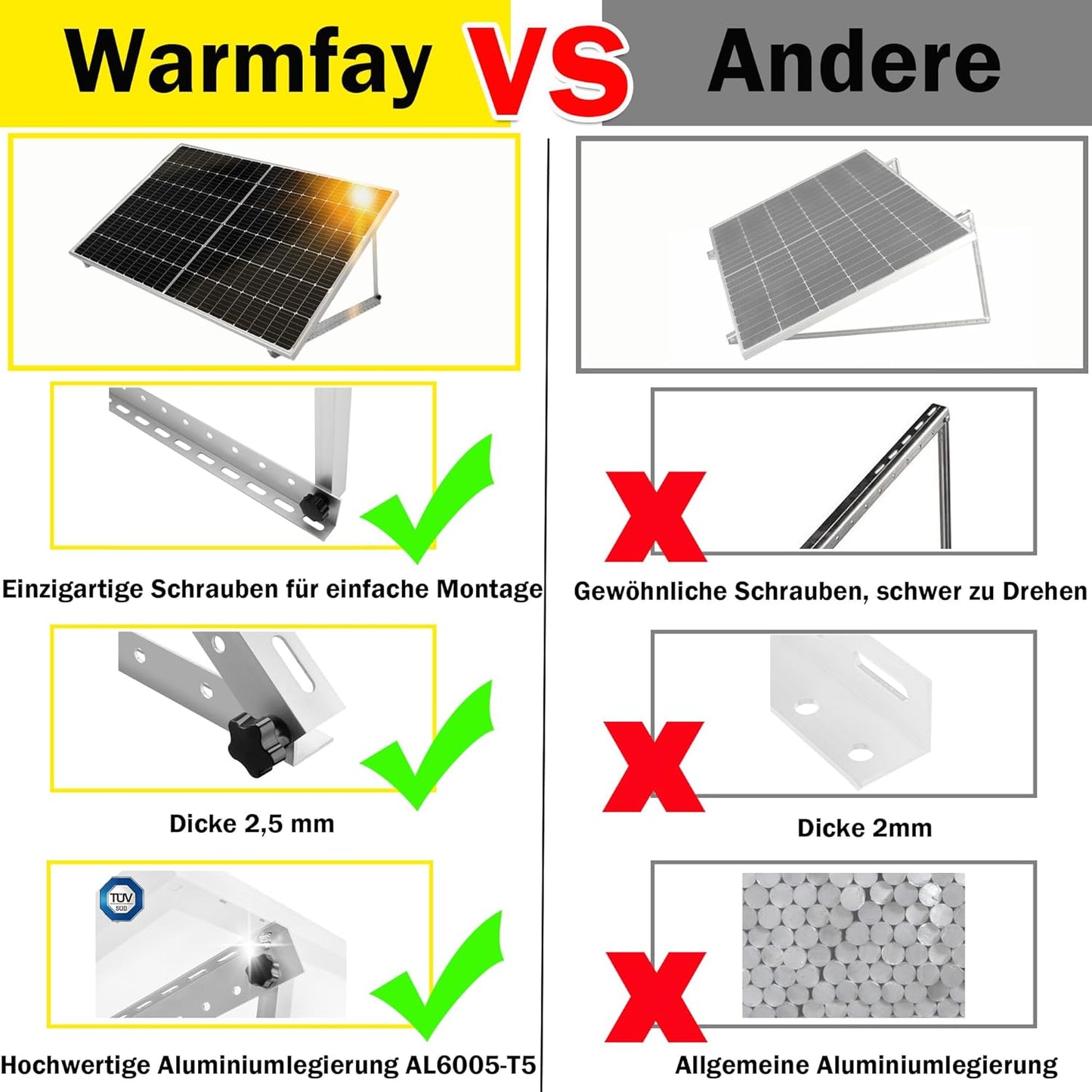 ASIAKASPALAUTUS - Telineet aurinkopaneeleille