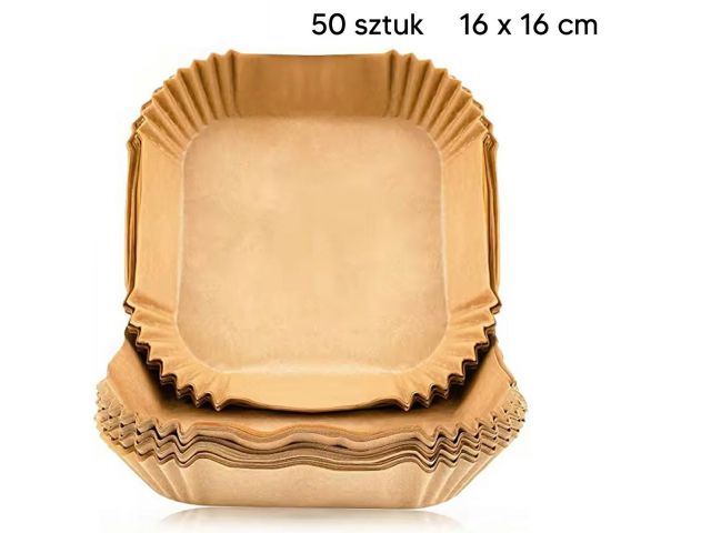 ASIAKASPALAUTUS - Paperivuoka air fryeriin 50 kpl