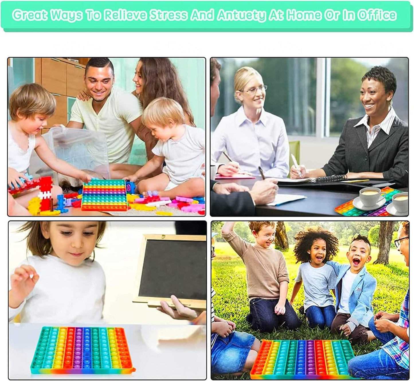 ASIAKASPALAUTUS - Lasten pop-it -lelu