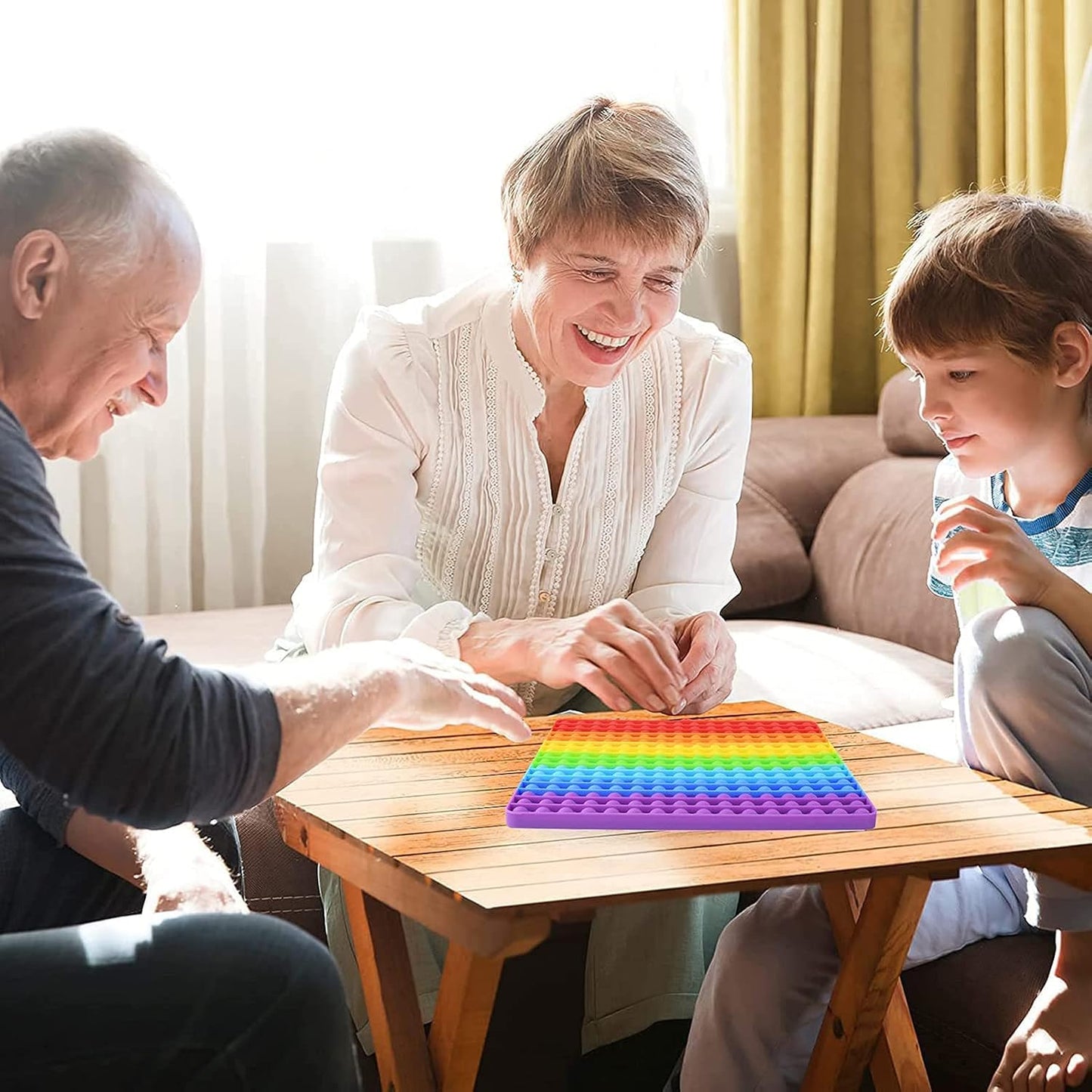 ASIAKASPALAUTUS - Lasten pop-it -lelu