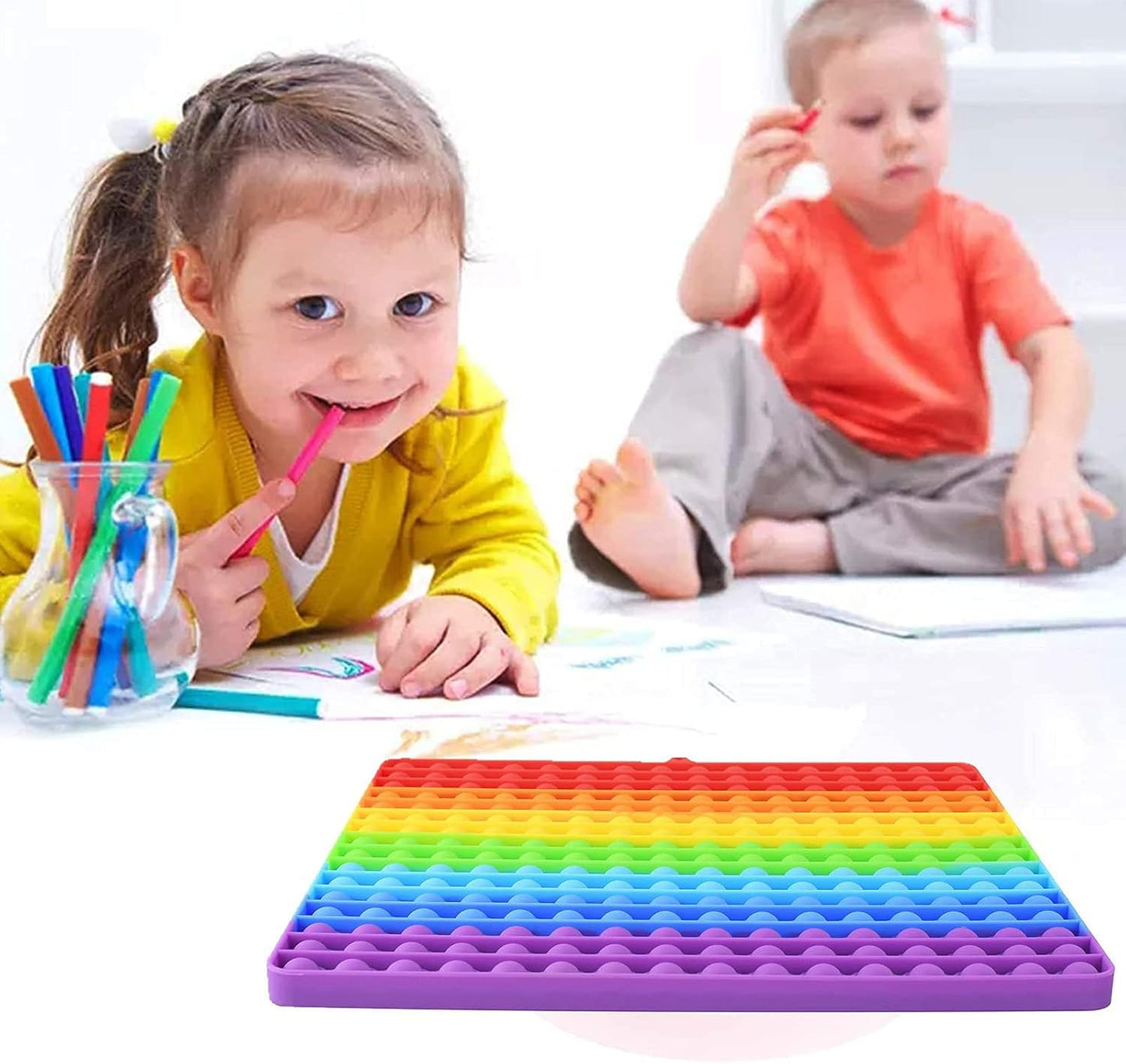 ASIAKASPALAUTUS - Lasten pop-it -lelu