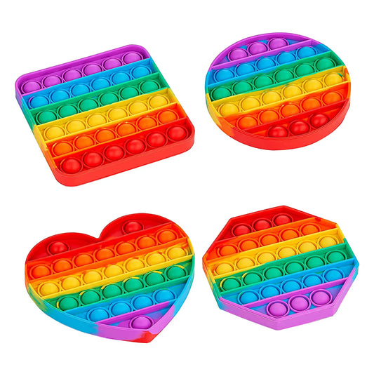 ASIAKASPALAUTUS - Lasten pop-it -lelut 4 kpl