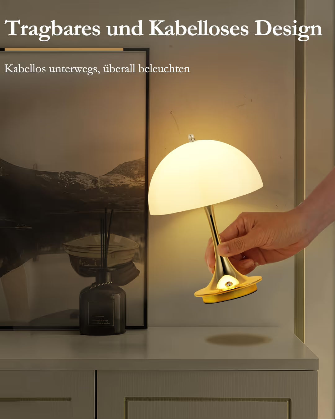 ASIAKASPALAUTUS - Ladattava pöytävalaisin