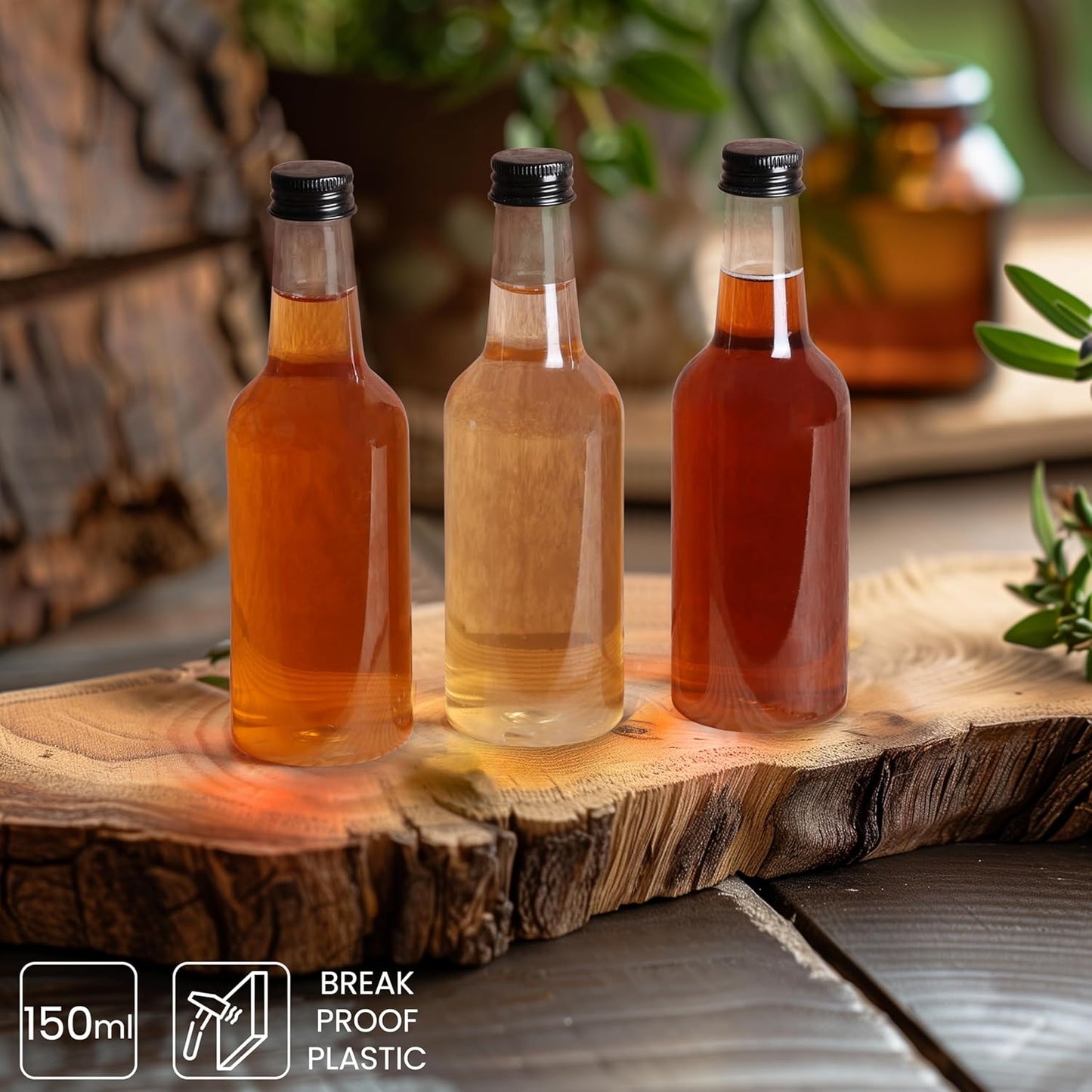 ASIAKASPALAUTUS - DIY Muovipullot 24 kpl